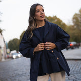 GOLD PARKA MARITIME BLUE