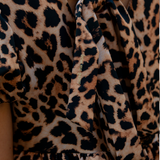 I LOVE ME LEOPARD BLOUSE