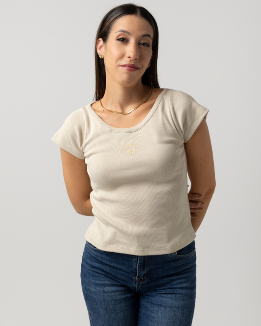 CAMISOLA BEIGE LIMITED EDITION