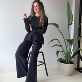 ELEVATE PANTS SHINE BLACK