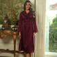 LIGHT DRESS BORDEAUX