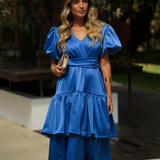 ALICE DRESS MAGNETIC BLUE LIMITED COLOR