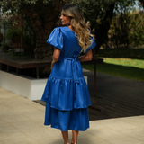 ALICE DRESS MAGNETIC BLUE LIMITED COLOR