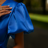 ALICE DRESS MAGNETIC BLUE LIMITED COLOR