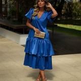 ALICE DRESS MAGNETIC BLUE LIMITED COLOR