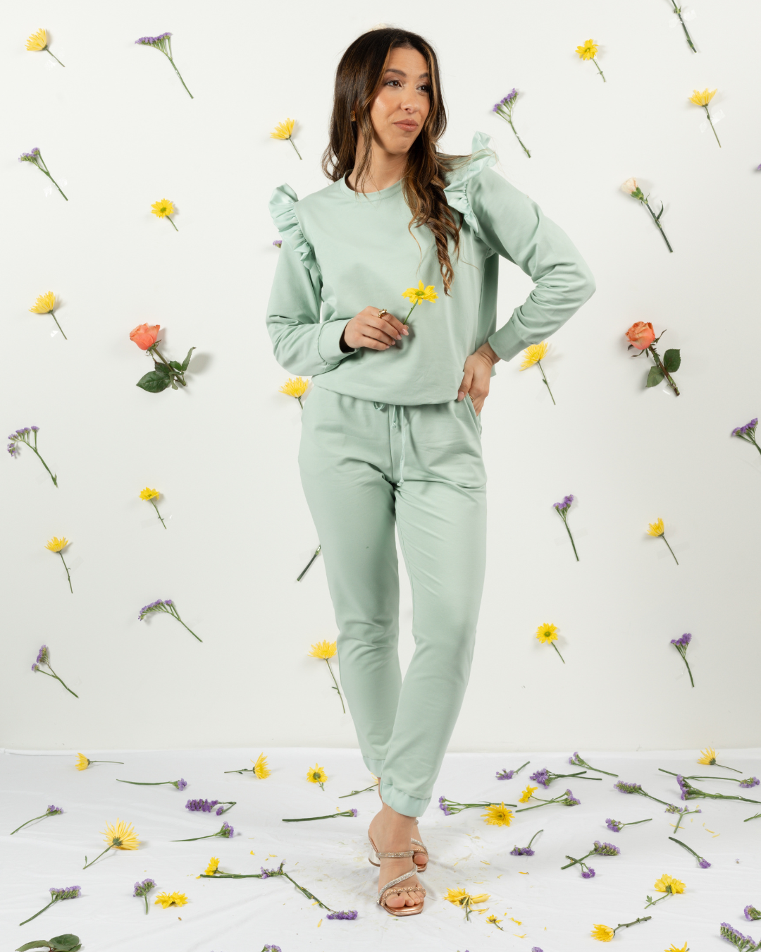 BELIEVE TRACKSUIT PATINA GREEN