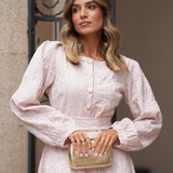 BLOSSOM DRESS ROSE NUDE
