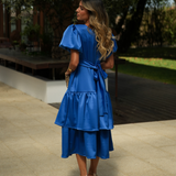 ALICE DRESS MAGNETIC BLUE LIMITED COLOR