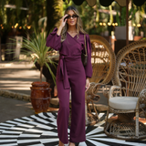FÉNIX JUMPSUIT BORDEAUX-FALL VERSION