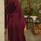 LIGHT DRESS BORDEAUX