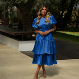 ALICE DRESS MAGNETIC BLUE LIMITED COLOR