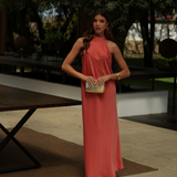 BEM ME AMO CORAL DRESS