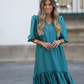 STAR DRESS EMERALD GREEN