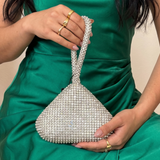 GLOW CLUTCH SILVER