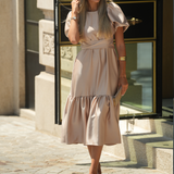 VESTIDO ESTRELLA DORADO