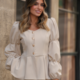 ANGELIQUE BLOUSE BEGE
