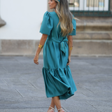 VESTIDO ESTRELLA VERDE ESMERALDA