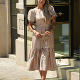 VESTIDO ESTRELLA DORADO