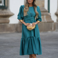 STAR DRESS EMERALD GREEN