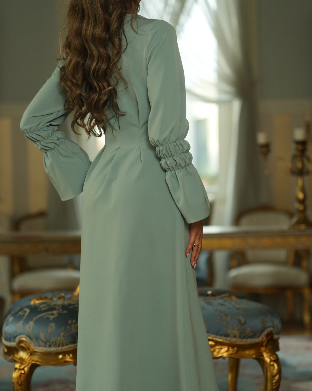 STRONG DRESS AQUA GREEN