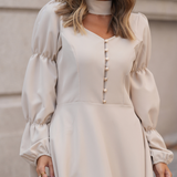 AMOR DRESS BEGE