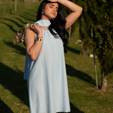 ALBA DRESS SKY BLUE