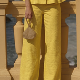 PANTALONES BARBIE JACQUARD BEIGE