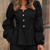 ANGELIQUE BLOUSE BLACK