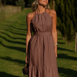 BELLA DRESS CHOCOLAT