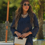 SUENO DRESS MARITIME BLUE