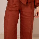 PURE PANTS TERRACOTA