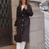 BE POWERFUL TRENCH COAT CASTANHO - IMPERMEÁVEL