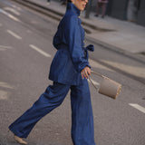 PERFECT DENIM COTTON COAT