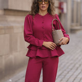 MUSE BLOUSE FÚCHSIA