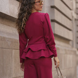 MUSE BLOUSE FÚCHSIA