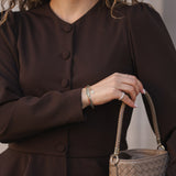 MUSE BLOUSE CHOCOLAT