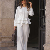 MUSE PANTS WHITE