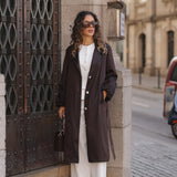 BE POWERFUL TRENCH COAT CASTANHO - IMPERMEÁVEL