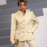 GLOW PANTS BUTTER YELLOW