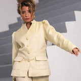 GLOW JACKET BUTTER YELLOW