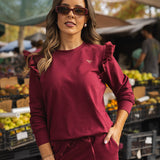 BELIEVE TRACKSUIT BORDEAUX