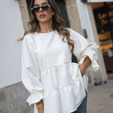 BE LOVE BURGUNDY BLOUSE