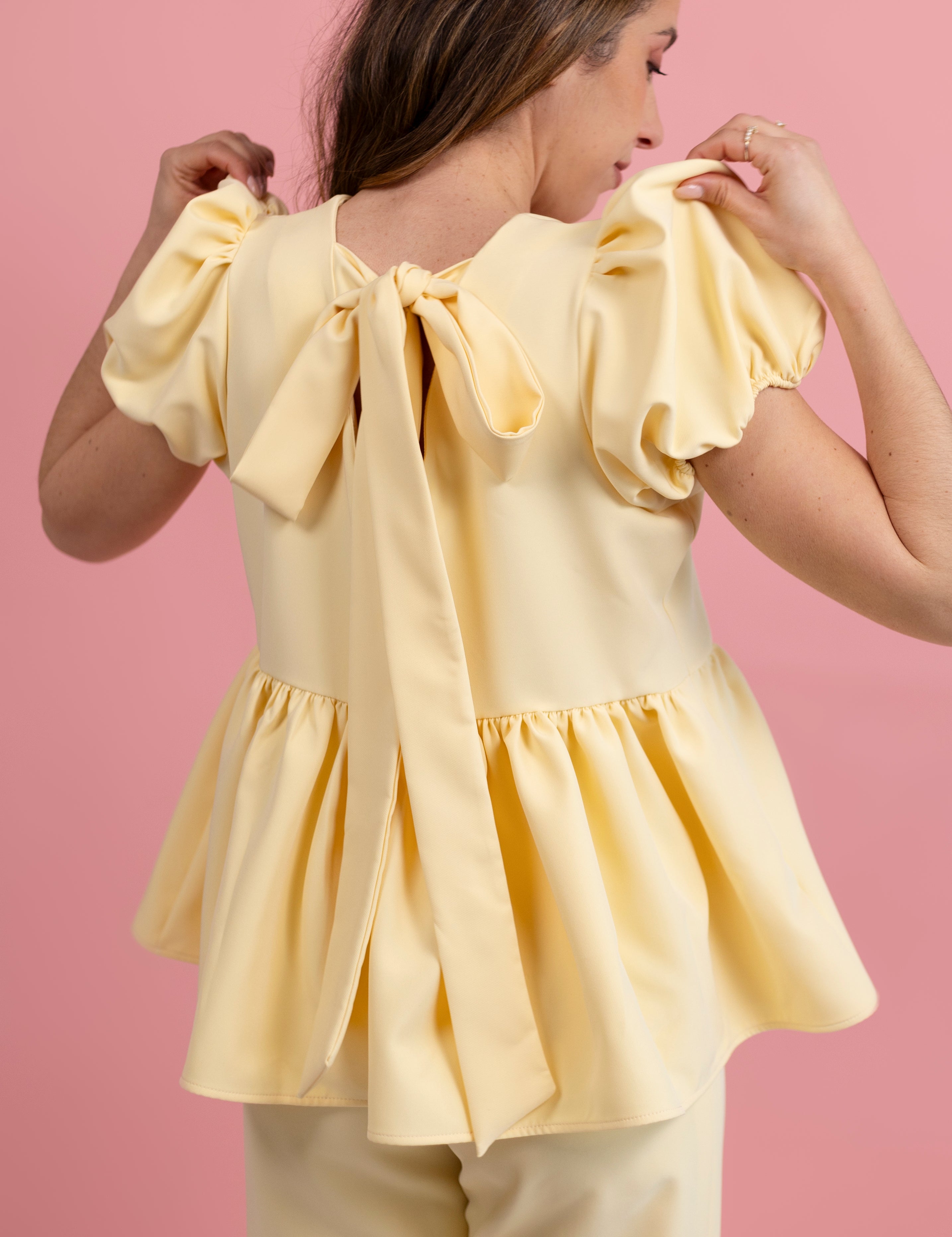 I LOVE ME COCONUT BLOUSE