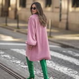 BE UNIQUE COAT WILD ROSE